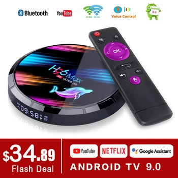 H96 Max X3 Smart Android TV BOX Android 9.0 Smart Box 8K Amlogic S905X3 4GB 128G/64G/32G ROM 2.4G&5G Wifi 1000M 4k Media Player
H96 Max X3 Smart Android TV BOX Android 9.0 Smart Box 8K Amlogic S905X3 4GB 128G/64G/32G ROM 2.4G&5G Wifi 1000M 4k Media Player