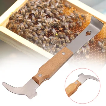 Bee Scraper Apiculture Wooden Handle Uncapping Multifunctional For Beekeeper Accessories Cut Honey Hive Thicken Beekeeping Tool
Bee Scraper Apiculture Wooden Handle Uncapping Multifunctional For Beekeeper Accessories Cut Honey Hive Thicken Beekeeping Tool
