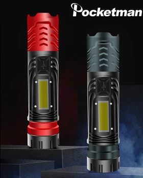 Powerful XHP99 LED hunting flashlight With Smart chip Side COB can as work light USB rechargeable zoomable torch use 26650
Powerful XHP99 LED hunting flashlight With Smart chip Side COB can as work light USB rechargeable zoomable torch use 26650