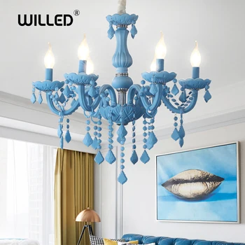 Modern chandelier kids room chandeliers Bedroom Children Nursery princess hanging lamp Indoor house Sky Blue Color girls room 
Modern chandelier kids room chandeliers Bedroom Children Nursery princess hanging lamp Indoor house Sky Blue Color girls room