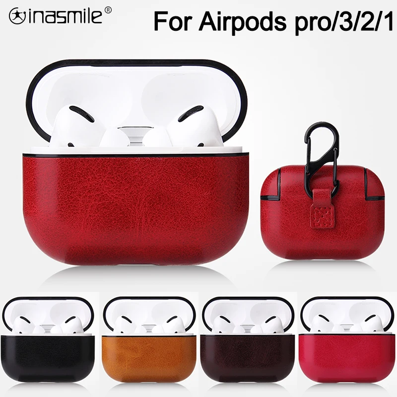 Gorgeous Leather Case for Apple Air pods 3 Pro Protector Case For Apple Airpods Pro correa For Airpods Pro 3 2 1 Hook cover
Gorgeous Leather Case for Apple Air pods 3 Pro Protector Case For Apple Airpods Pro correa For Airpods Pro 3 2 1 Hook cover