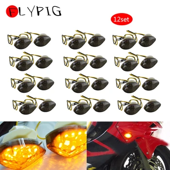 12 SET LED Flash Mount Front Turn Signals Light Blinker Marker Flashing For Honda CBR 600RR 1000RR 929 600F4 600F4i 2004-2007
12 SET LED Flash Mount Front Turn Signals Light Blinker Marker Flashing For Honda CBR 600RR 1000RR 929 600F4 600F4i 2004-2007