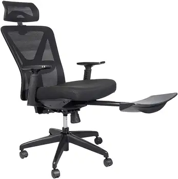 Reclining Office Chair - 300 LB Capacity Ergonomic Computer Mesh Recliner - Executive Swivel Office Desk Chair - Task Chair
Reclining Office Chair - 300 LB Capacity Ergonomic Computer Mesh Recliner - Executive Swivel Office Desk Chair - Task Chair