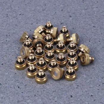 25pcs Misting Nozzle Durable Atomizing Nozzle Low Pressure Nozzle for Outdoor Misting System Cooling System
25pcs Misting Nozzle Durable Atomizing Nozzle Low Pressure Nozzle for Outdoor Misting System Cooling System
