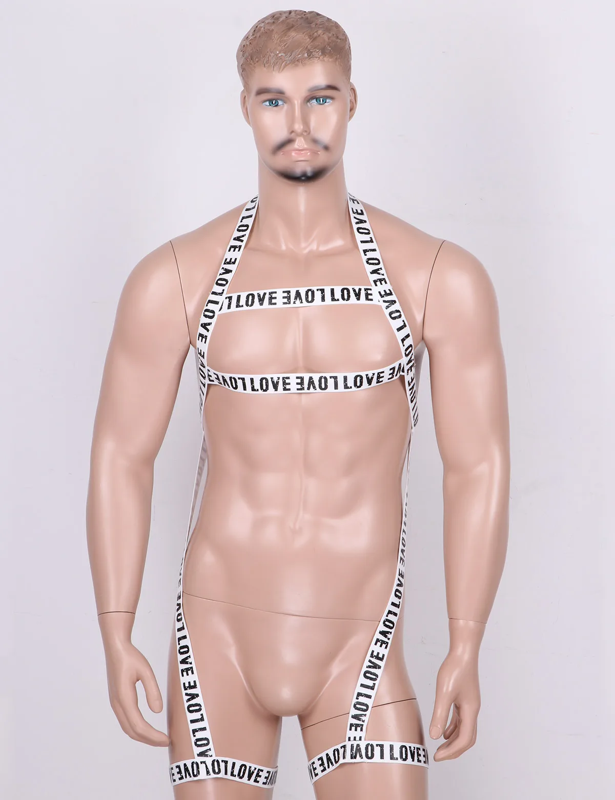 YiZYiF Mens Elastic Body Chest Harness Belt Leg Garter Straps Letters Printed Halter Neck Men Sexy Cosplay Club Costume 24 YiZYiF Mens Elastic Body Chest Harness Belt Leg Garter Straps Letters Printed Halter Neck Men Sexy Cosplay Club Costume -Zentai shop online H0320fd8eaae14fb0b78f1a1d9f940e94s.jpg