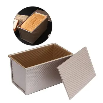 Bread Baking Tray Toast Baking Tools Toaster Mould Non-stick Rectangular Baking Pan With Lid Dessert Maker Kitchen Accessories
Bread Baking Tray Toast Baking Tools Toaster Mould Non-stick Rectangular Baking Pan With Lid Dessert Maker Kitchen Accessories