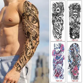Cool Waterproof Temporary Arm Tattoo Men and Women Art -Designs Tattoo Arm Tribal, Sticker Dragon, 3D Body Full Arms Tiger, B9A4
Cool Waterproof Temporary Arm Tattoo Men and Women Art -Designs Tattoo Arm Tribal, Sticker Dragon, 3D Body Full Arms Tiger, B9A4