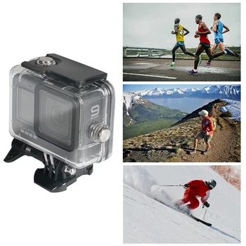Waterproof Housing Case For GoPro Hero 9 Tempered Glass Diving Protective Underwater Dive Cover For Go Pro 9 GoPro9 Accessories
Waterproof Housing Case For GoPro Hero 9 Tempered Glass Diving Protective Underwater Dive Cover For Go Pro 9 GoPro9 Accessories