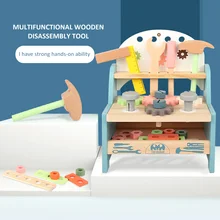 Tool Bench Role-playing Workbench Set for Hand-on Ability Training Construction Bench Toy Early Educational Wooden Play Too
Tool Bench Role-playing Workbench Set for Hand-on Ability Training Construction Bench Toy Early Educational Wooden Play Too