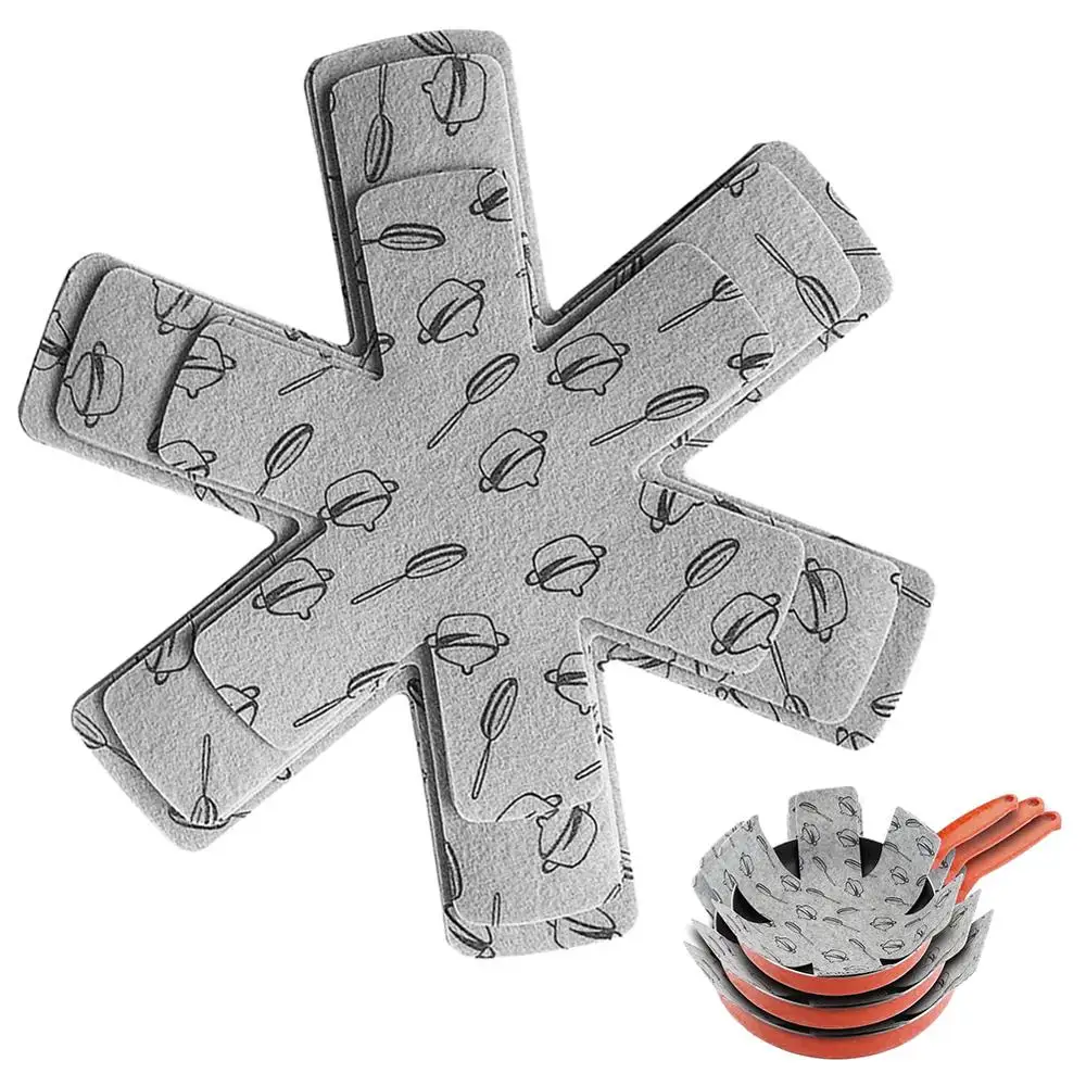 12pcs/set For Stacking Pan Protector Divider Pad Anti Scratch Table Non Woven Fabric Heatproof Pot Holder Home Practical Hotel
12pcs/set For Stacking Pan Protector Divider Pad Anti Scratch Table Non Woven Fabric Heatproof Pot Holder Home Practical Hotel