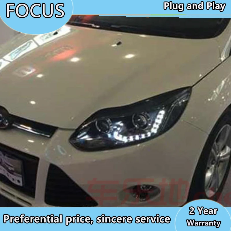Авто головной свет для Ford FOCUS 3 головсветильник s фокусировки светодиодный