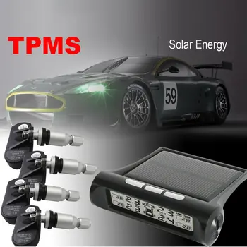 Wireless TPMS Car LCD Display Solar Tire Pressure Monitoring System Auto Tire Pressure Gauge Wheels with 4 Internal Sensors
Wireless TPMS Car LCD Display Solar Tire Pressure Monitoring System Auto Tire Pressure Gauge Wheels with 4 Internal Sensors