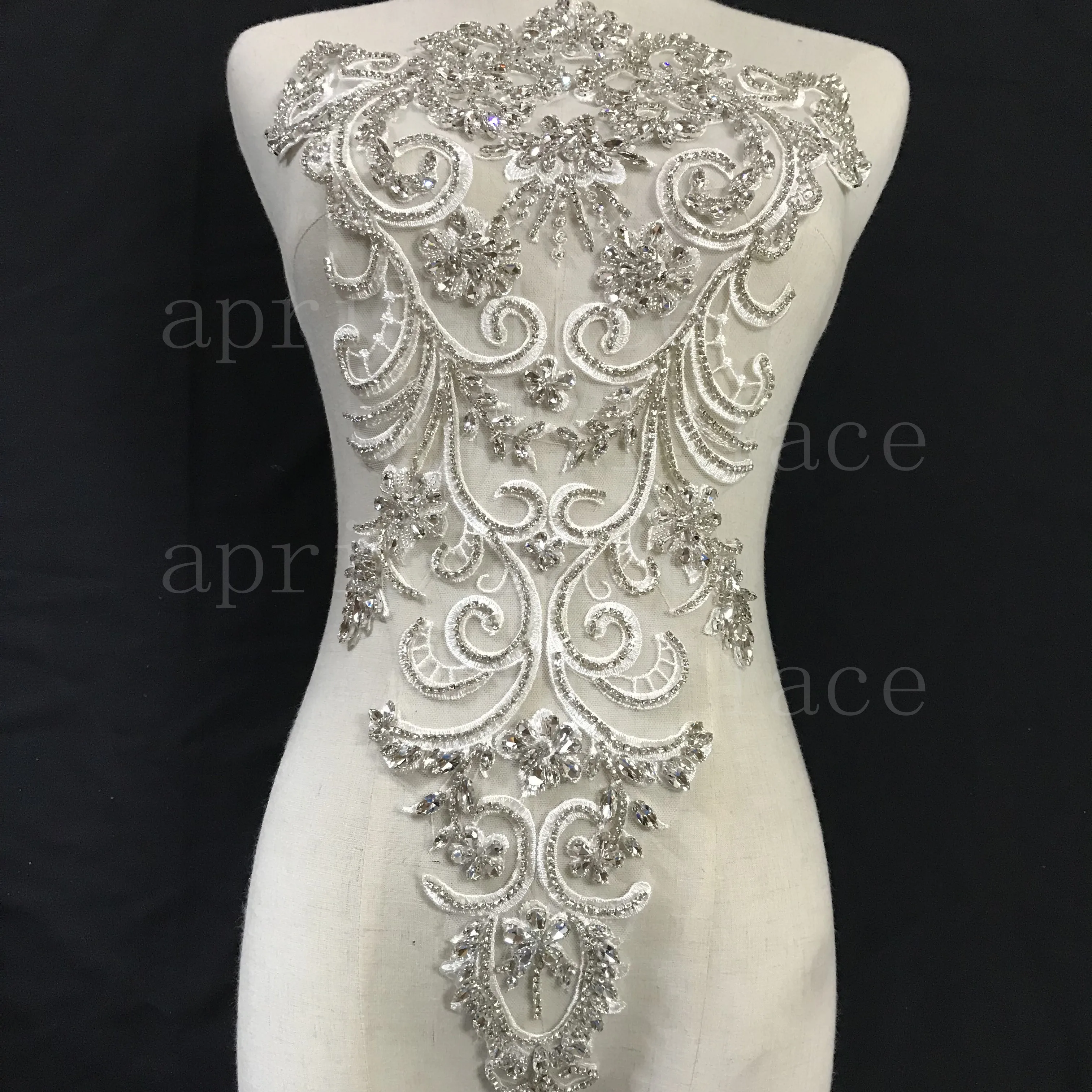 

fast ship good quality Mia027# hand made beads luxury accessory for wedding bridal /fashion designer