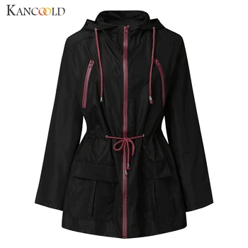KANCOOLD coats MINIMALIST STYLE Solid Rain Outdoor Hooded Raincoat Windproof fashion new coats and jackets women 2019Sep4 
KANCOOLD coats MINIMALIST STYLE Solid Rain Outdoor Hooded Raincoat Windproof fashion new coats and jackets women 2019Sep4