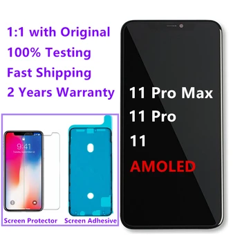 AAA+ LCD for iPhone 11 Pro Max Touch Digitizer with AMOLED Display Assembly 11 Pro Original Screen Replacement Black
AAA+ LCD for iPhone 11 Pro Max Touch Digitizer with AMOLED Display Assembly 11 Pro Original Screen Replacement Black