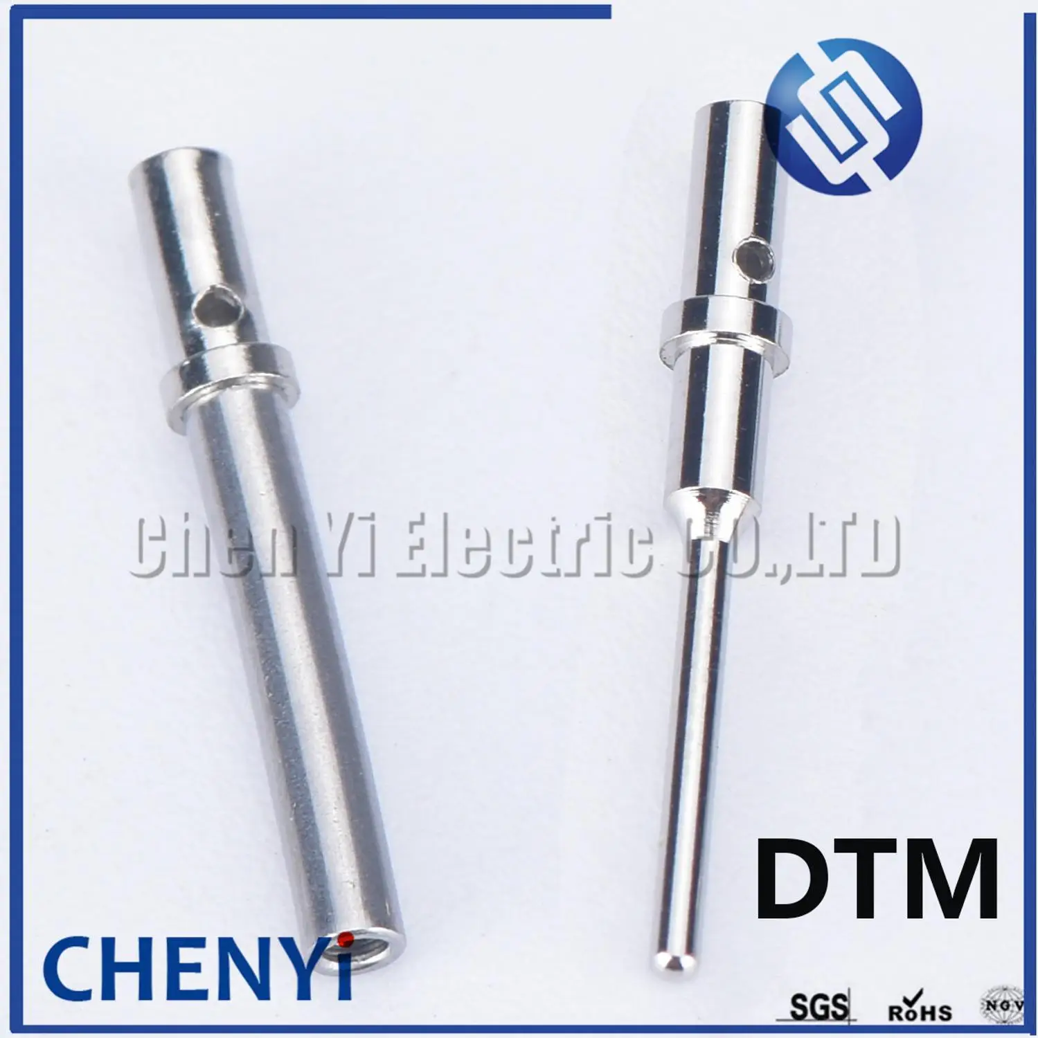 

20 Pcs DTM Series Terminals Pins 0462-201-20141/AT62-201-20141 0460-202-20141 Stainless Steel Solid Terminal Deutsch Pin 20 AWG