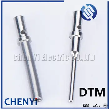 

20 Pcs DTM Series Terminals Pins 0462-201-20141/AT62-201-20141 0460-202-20141 Stainless Steel Solid Terminal Deutsch Pin 20 AWG