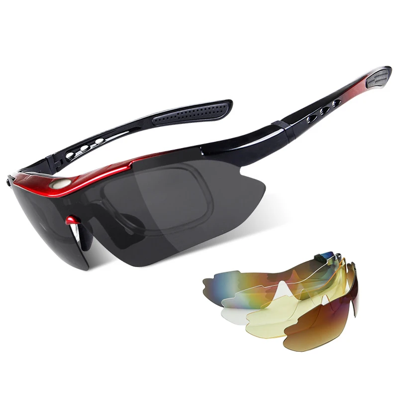 

5 Lens Multi-functional Fishing Glasses Outdoor UV400 Fisherman Sunglasses Men Women Sports Climbing Hiking Cycling Eyewear