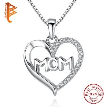 Wholesale 5PCS Fashion Sale 925 Sterling Silver Crystal Love MOM Pendant Necklaces for Women Jewelry Female Gift
Wholesale 5PCS Fashion Sale 925 Sterling Silver Crystal Love MOM Pendant Necklaces for Women Jewelry Female Gift