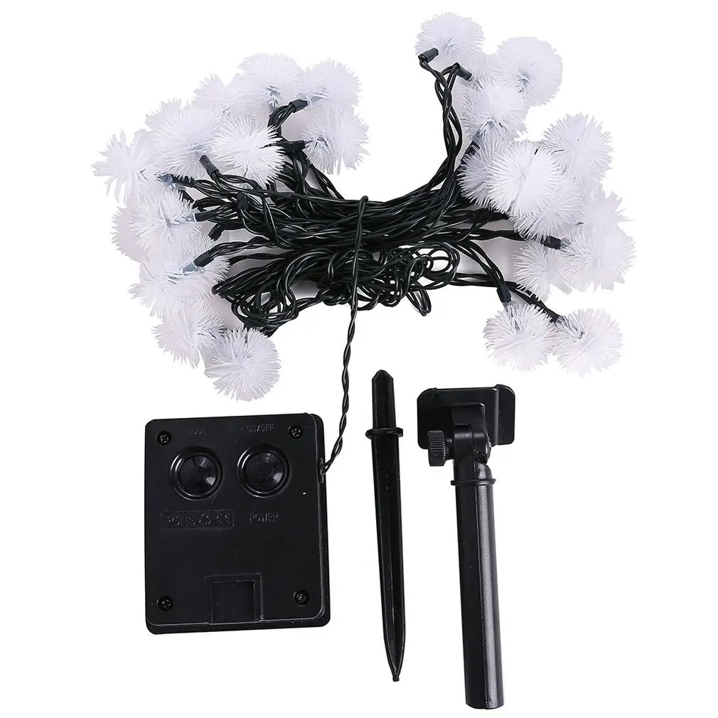 30 Led 8 Function Solar Hair Ball Decorative Lights String Home Decoration String Christmas Garden Decorative Lights
30 Led 8 Function Solar Hair Ball Decorative Lights String Home Decoration String Christmas Garden Decorative Lights