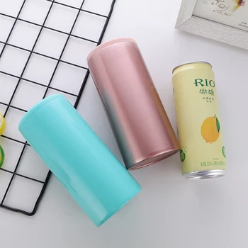 12oz Skinny Can beer cooler 350ml slim beer cold keeper stainless steel double wall insulated vacuum cola holder tumbler 
12oz Skinny Can beer cooler 350ml slim beer cold keeper stainless steel double wall insulated vacuum cola holder tumbler