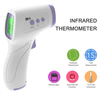 Non-contact Infrared Forehead Temperature Gun IR Infrared Thermometer High Precision Forehead Temperature Measurement
Non-contact Infrared Forehead Temperature Gun IR Infrared Thermometer High Precision Forehead Temperature Measurement