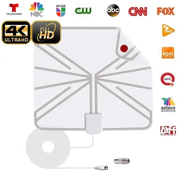 New Indoor Digital TV Antenna HDTV Antennas HD 1080P Flat Signal Amplifier Digital TV Antenna DVB-T2 Surf High Quality
New Indoor Digital TV Antenna HDTV Antennas HD 1080P Flat Signal Amplifier Digital TV Antenna DVB-T2 Surf High Quality