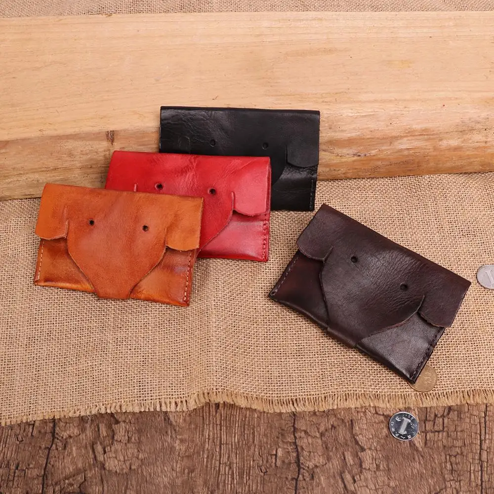 New Design Unisex Cards Holder Top Layer Cow Leather Coin Purse Retro Style Mini Wallet
New Design Unisex Cards Holder Top Layer Cow Leather Coin Purse Retro Style Mini Wallet