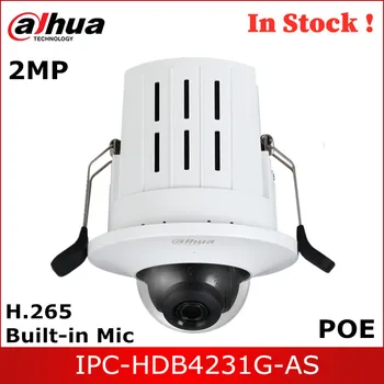 Dahua IP Camera IPC-HDB4231G-AS PoE 2MP Camera HD Recessed Mount Dome Network Camera Built-in Mic Security Camera
Dahua IP Camera IPC-HDB4231G-AS PoE 2MP Camera HD Recessed Mount Dome Network Camera Built-in Mic Security Camera