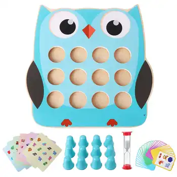 Kids party game Wooden Memory Match Stick Chess Game Fun Block Board Game Educational Color Cognitive Ability Toy for Children
Kids party game Wooden Memory Match Stick Chess Game Fun Block Board Game Educational Color Cognitive Ability Toy for Children