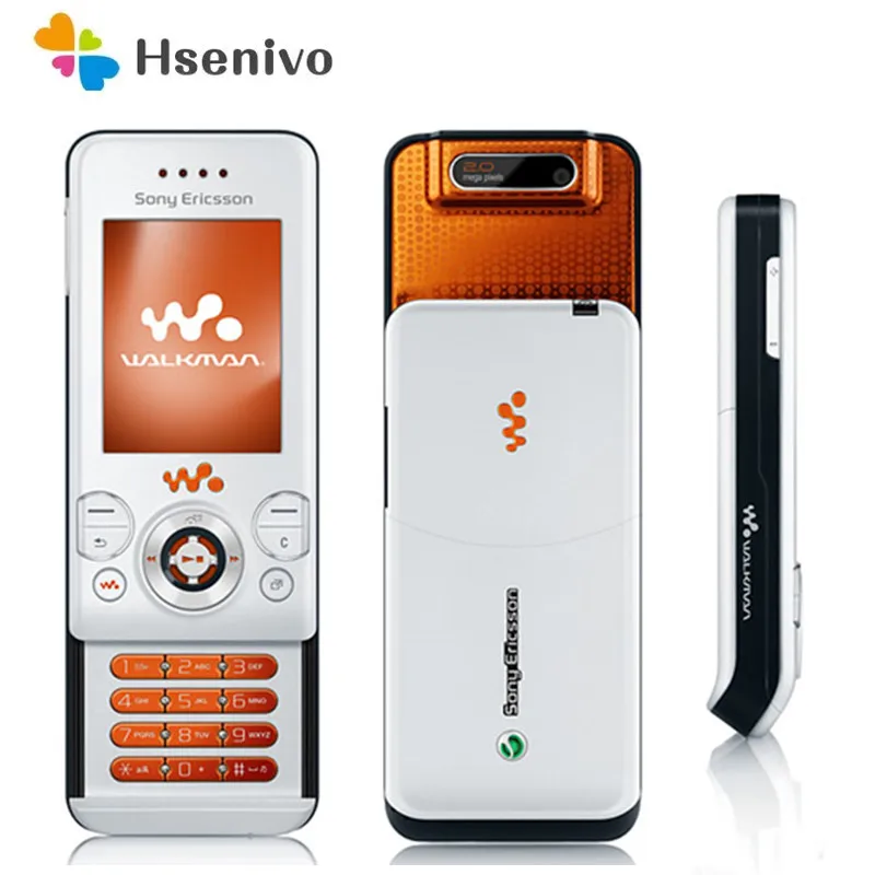 Обновленный Оригинальный разблокированный мобильный телефон Sony Ericsson W580 W580i W580c 2G