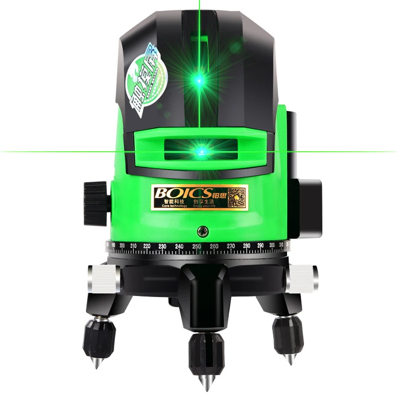 Green Light Level Laser Infrared Spirit Level High Precision 360 ° Precise Fine Adjustment Automatic Wire And Line Projector
Green Light Level Laser Infrared Spirit Level High Precision 360 ° Precise Fine Adjustment Automatic Wire And Line Projector