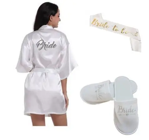 Silver Writing Bridal Wedding Robes Bride Bridesmaid Maid of Honor Women Party Robe Custom Name and Date Get Ready Robes
Silver Writing Bridal Wedding Robes Bride Bridesmaid Maid of Honor Women Party Robe Custom Name and Date Get Ready Robes