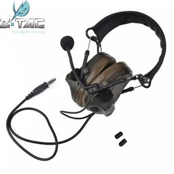 

Z Tactical Softair Peltor Comtac III Headset C3 Aviation Military Headphones ztac Airsoft Noise Canceling Headsets Z051