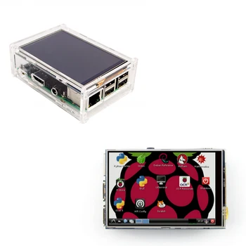 3.5 inch 480x320 RGB Pixels Display Module Touch LCD with Stylus + Acrylic Case for Raspberry Pi 3
3.5 inch 480x320 RGB Pixels Display Module Touch LCD with Stylus + Acrylic Case for Raspberry Pi 3