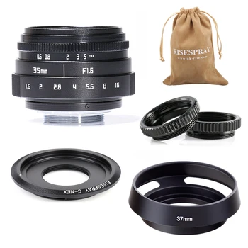 Mini 35mm f/1.6 APS-C CCTV Lens+adapter ring+2 Macro Ring+lens hood for SONY NEX Mirroless Camera A5300/A6000/A6300/A7/A7II/A9
Mini 35mm f/1.6 APS-C CCTV Lens+adapter ring+2 Macro Ring+lens hood for SONY NEX Mirroless Camera A5300/A6000/A6300/A7/A7II/A9
