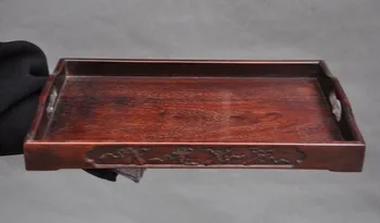 Crafts statue Old Chinese Huanghuali Wood Carved eight treasures 8 Symbol tray Pallets plate halloween 
Crafts statue Old Chinese Huanghuali Wood Carved eight treasures 8 Symbol tray Pallets plate halloween