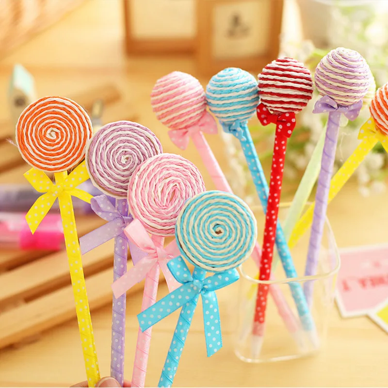 50PCS Cute Cartoon Creative Ballpoint Pen Popsicle Candy Lollipop Styling Novelty Pens for Writing Stationery
50PCS Cute Cartoon Creative Ballpoint Pen Popsicle Candy Lollipop Styling Novelty Pens for Writing Stationery