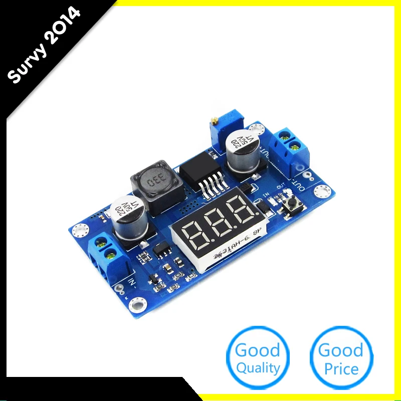 DC-DC 4.5-32V to 5-52V XL6009 Boost Step-up Module Power Supply LED Voltmeter diy electronics
DC-DC 4.5-32V to 5-52V XL6009 Boost Step-up Module Power Supply LED Voltmeter diy electronics