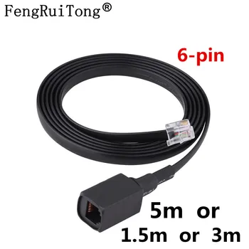 6-Pin Removable Separation Handheld Mic Extension Cable Cord For Yaesu Radio FT7800 FT7900 FT8800 FT100D 400DR Walkie talkie
6-Pin Removable Separation Handheld Mic Extension Cable Cord For Yaesu Radio FT7800 FT7900 FT8800 FT100D 400DR Walkie talkie