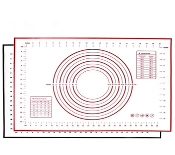 60*40cm Silicone Baking Mat Non-stick Silicone Pastry Mat Kneading Dough Liner Pad with Measurements Baking Accessories
60*40cm Silicone Baking Mat Non-stick Silicone Pastry Mat Kneading Dough Liner Pad with Measurements Baking Accessories