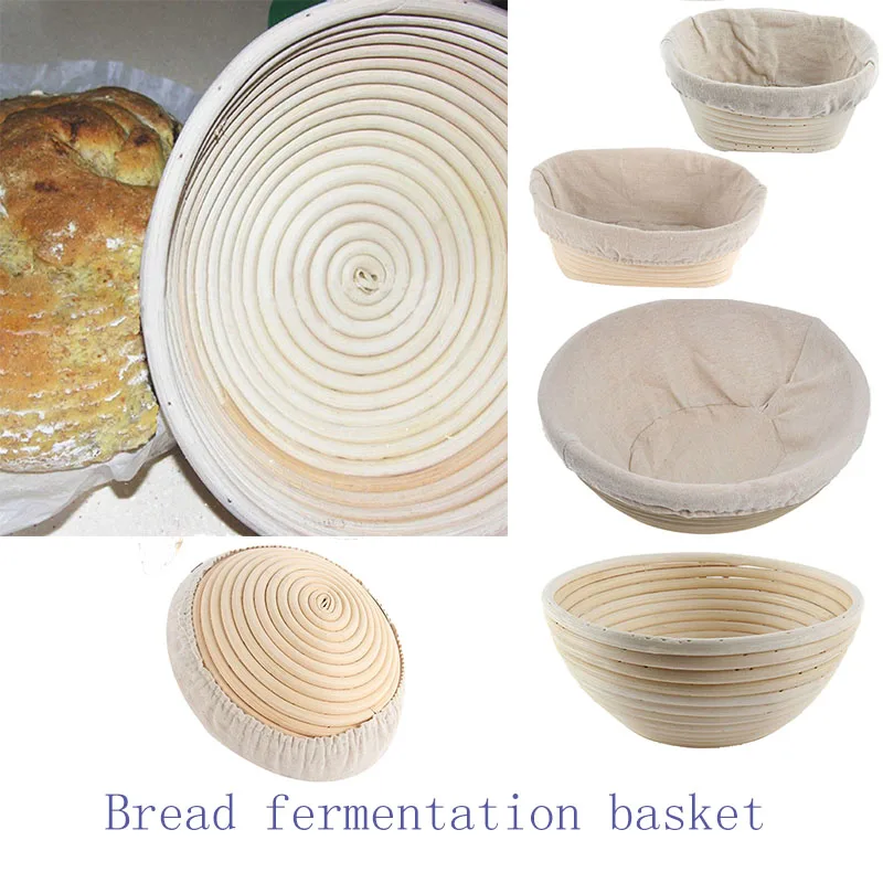 Bread Fermentation Rattan Basket Country Bread Baguette Dough Mass Proofing Tasting Proving Baskets Supplies
Bread Fermentation Rattan Basket Country Bread Baguette Dough Mass Proofing Tasting Proving Baskets Supplies
