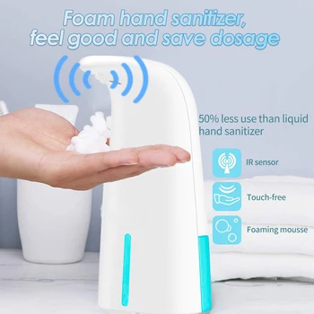 250ml Automatic Touchless Induction Hand Washer Induction Foam Soap Dispenser Intelligent Sensor Liquid Soap Washing Dispenser
250ml Automatic Touchless Induction Hand Washer Induction Foam Soap Dispenser Intelligent Sensor Liquid Soap Washing Dispenser