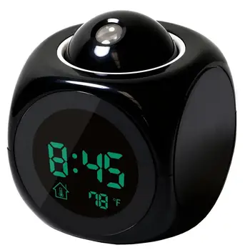 Digital Alarm Clock Wall Projection Weather LCD LCD Screen Projector Voice Snooze Alarm Weather LED Backlight Projection Alarm
Digital Alarm Clock Wall Projection Weather LCD LCD Screen Projector Voice Snooze Alarm Weather LED Backlight Projection Alarm