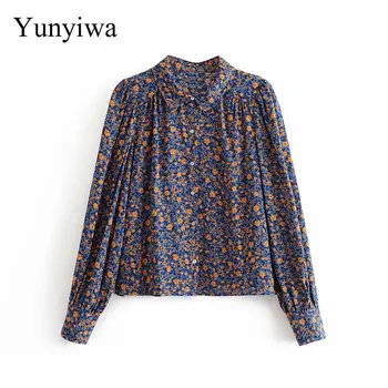 2020 Women's Long Sleeve Drape Printed Shirt Womens Blouse Tops Casual Vintage Shirts Clothes Blusas Camisas Mujer
2020 Women's Long Sleeve Drape Printed Shirt Womens Blouse Tops Casual Vintage Shirts Clothes Blusas Camisas Mujer