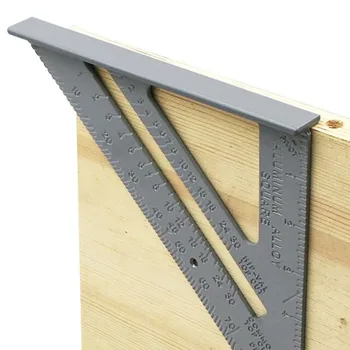 7'' Angle Protractor Measurement Tool Ruler Aluminum Alloy Speed Protractor Miter Carpenter Tri-square Line Scriber Saw Guide
7'' Angle Protractor Measurement Tool Ruler Aluminum Alloy Speed Protractor Miter Carpenter Tri-square Line Scriber Saw Guide
