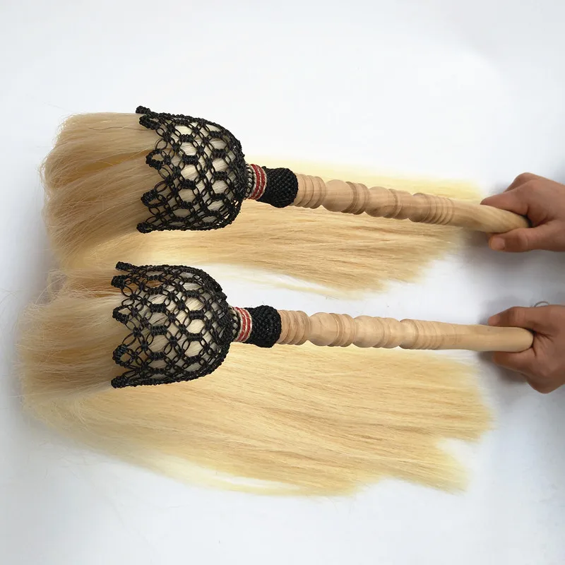 Description Picture 6 of itemTaiji Articles Brushing Dust True Ponytail Taoist Props Outdoor Martial Arts Practice Traditional Performance Tools For theater