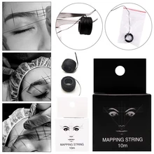 Eyebrow Mapping 10m Microblading Map Pre-inked String Eyebrow Marker Line Eyebrows Tattoo Dot String Tattoo Liner Combination
Eyebrow Mapping 10m Microblading Map Pre-inked String Eyebrow Marker Line Eyebrows Tattoo Dot String Tattoo Liner Combination