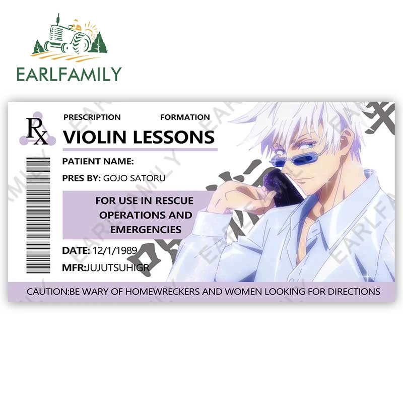 EARLFAMILY 13 см x 6,7 см для juютютсу кайсена, автомобильные наклейки, модные виниловые наклейки с окклюзией и царапинами, Солнцезащитный Стайлинг автомобиля
EARLFAMILY 13 см x 6,7 см для juютютсу кайсена, автомобильные наклейки, модные виниловые наклейки с окклюзией и царапинами, Солнцезащитный Стайлинг автомобиля