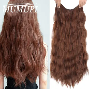 MUMUPI curly wavy straight 5 Clips in hair Women Clip halo Extensions Black Brown High fro black white Synthetic Hair Piece 
MUMUPI curly wavy straight 5 Clips in hair Women Clip halo Extensions Black Brown High fro black white Synthetic Hair Piece